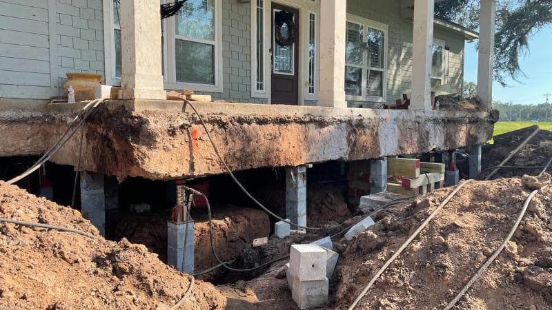 Foundation Raising construction visual representation